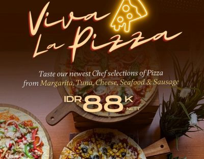 Viva La Pizza, Menu Baru Persembahan Vue Palace ARTOTEL Curated Bandung
